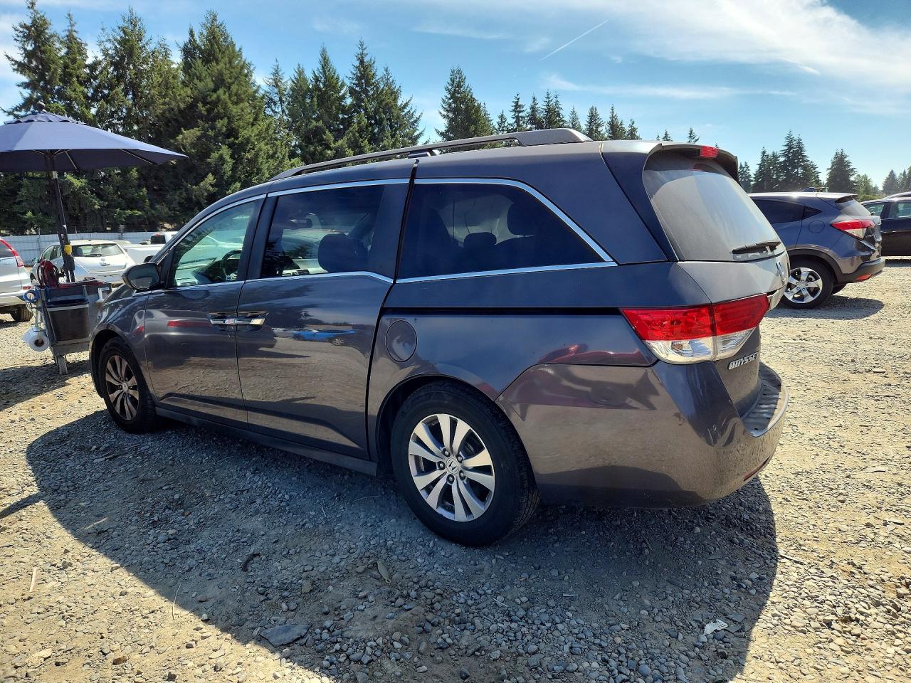 2015 HONDA ODYSSEY EXL — снимка 2