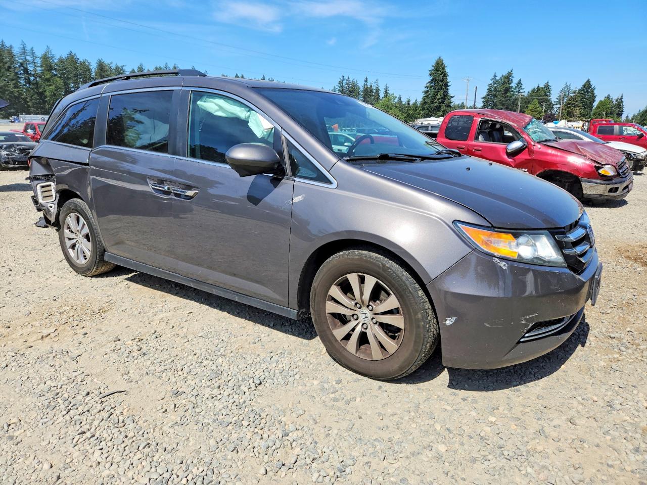 2015 HONDA ODYSSEY EXL — снимка 4