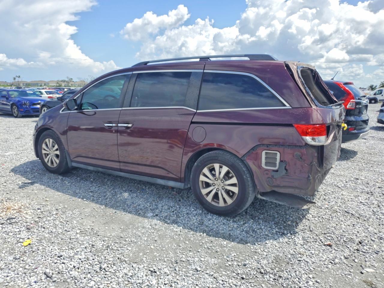 2015 HONDA ODYSSEY EX — снимка 2