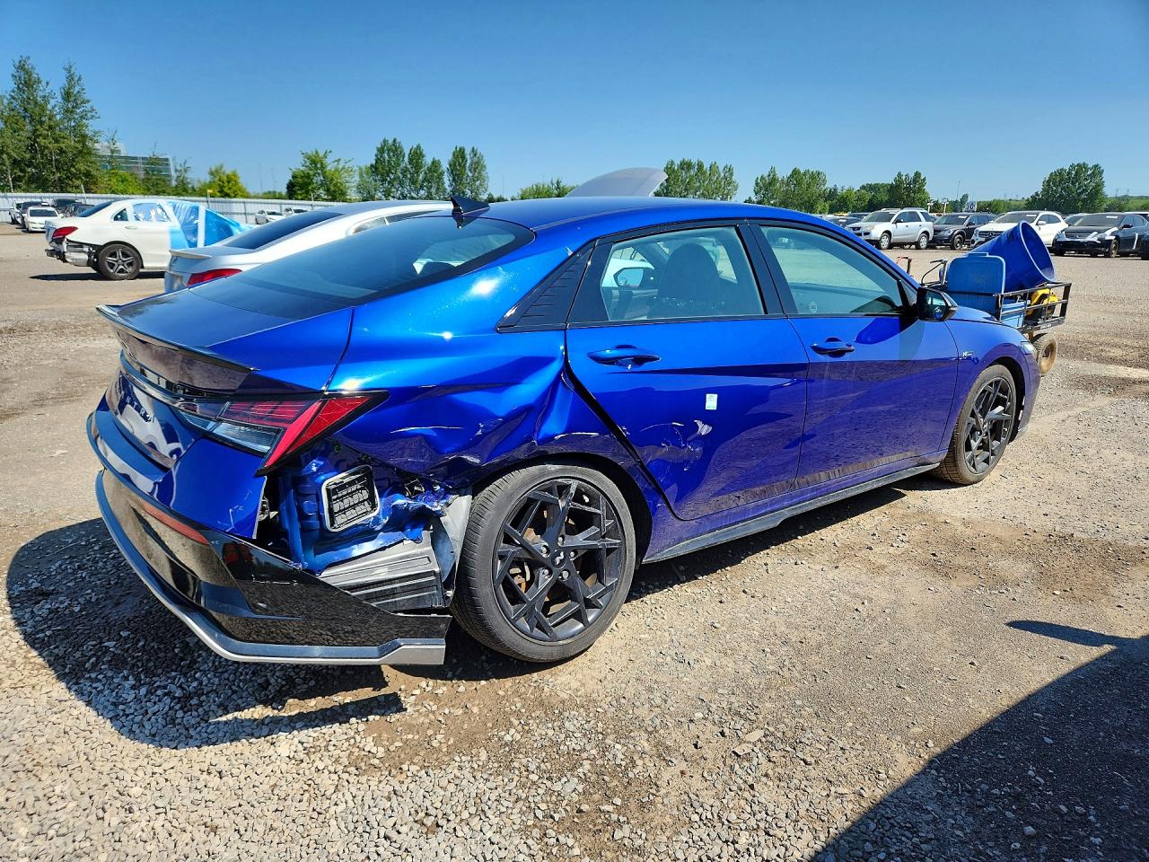 2025 HYUNDAI ELANTRA N LINE — снимка 3