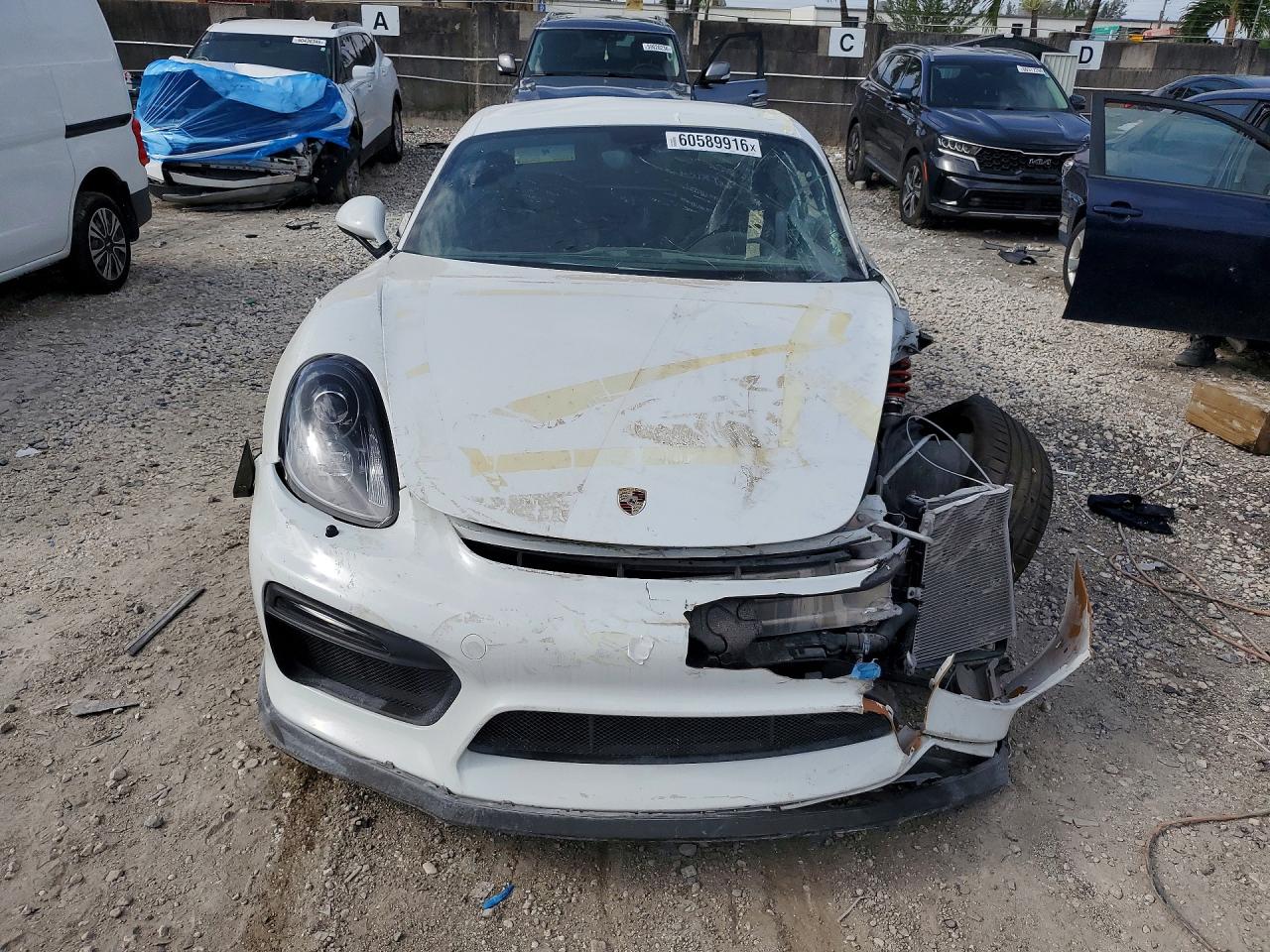 2016 PORSCHE CAYMAN GT4 — снимка 5
