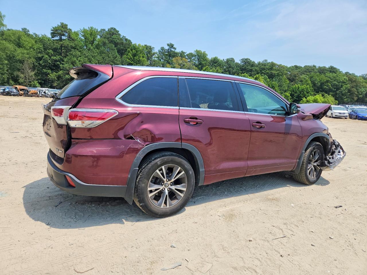 2016 TOYOTA HIGHLANDER XLE — снимка 3