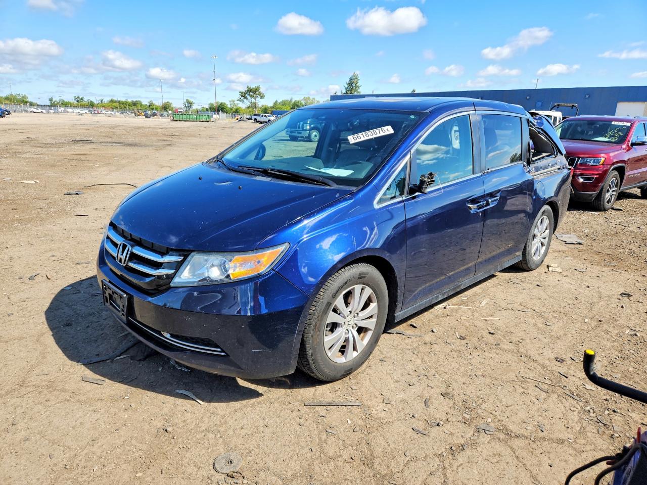 2016 HONDA ODYSSEY EXL