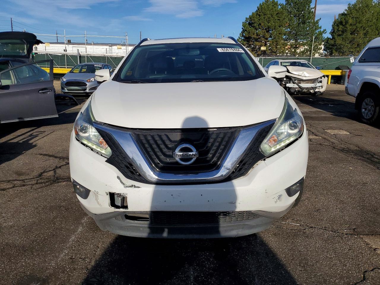 2017 NISSAN MURANO PLATINUM — снимка 5