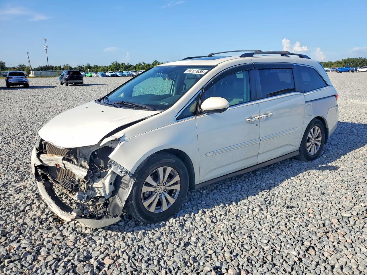 2016 HONDA ODYSSEY EXL