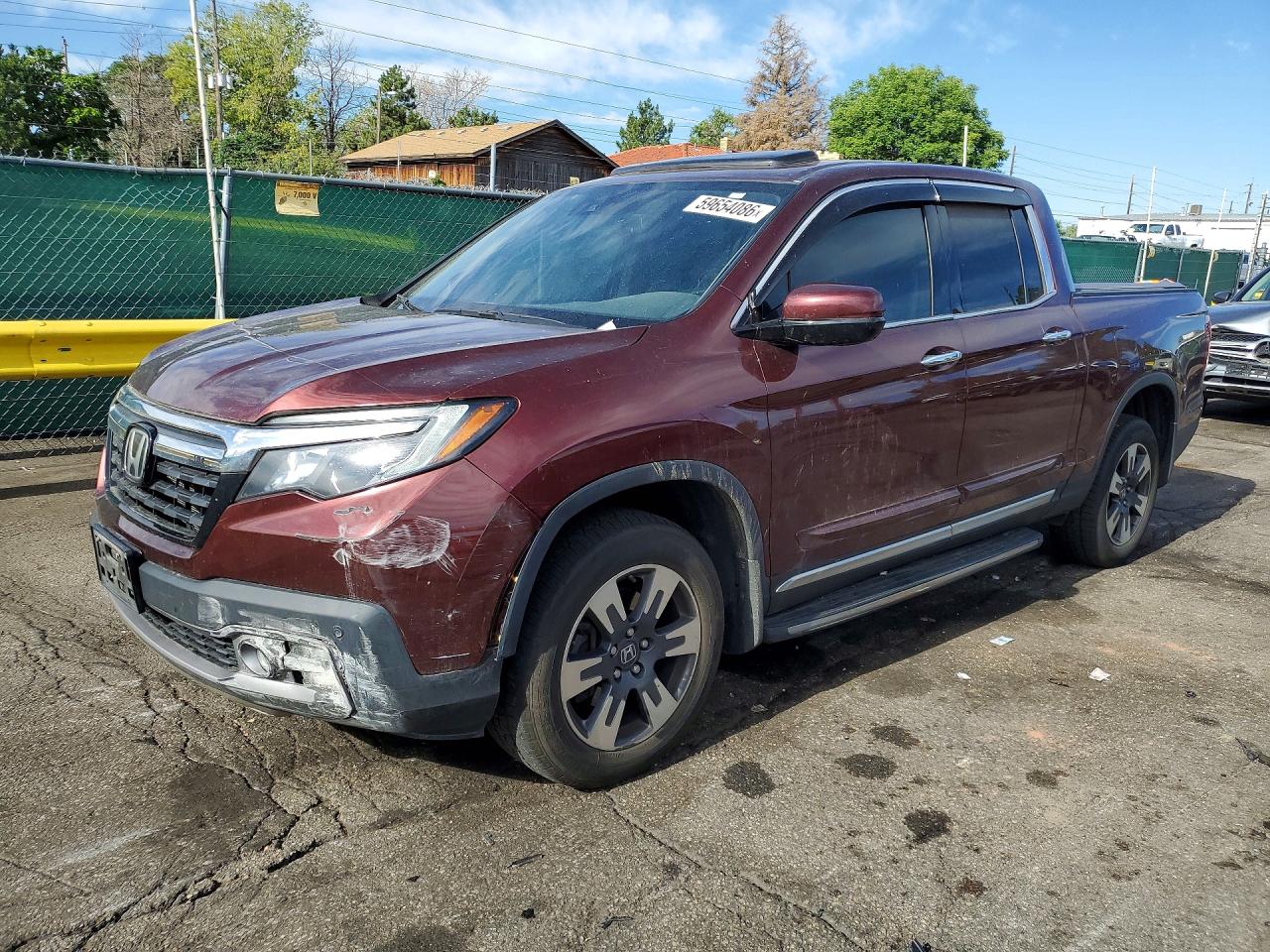 2017 HONDA RIDGELINE RTL