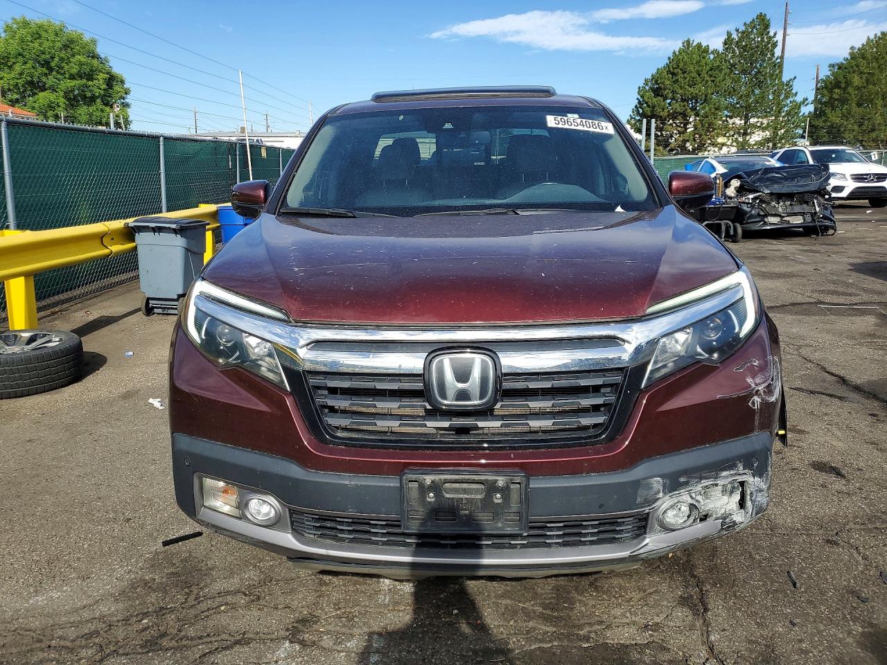 2017 HONDA RIDGELINE RTL — снимка 5