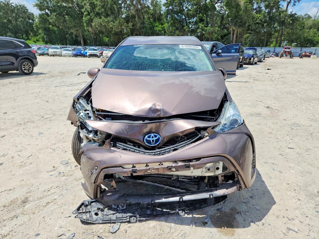 2017 TOYOTA PRIUS V TWO — снимка 5