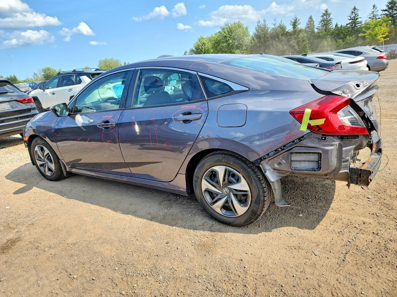 2019 HONDA CIVIC LX — снимка 2