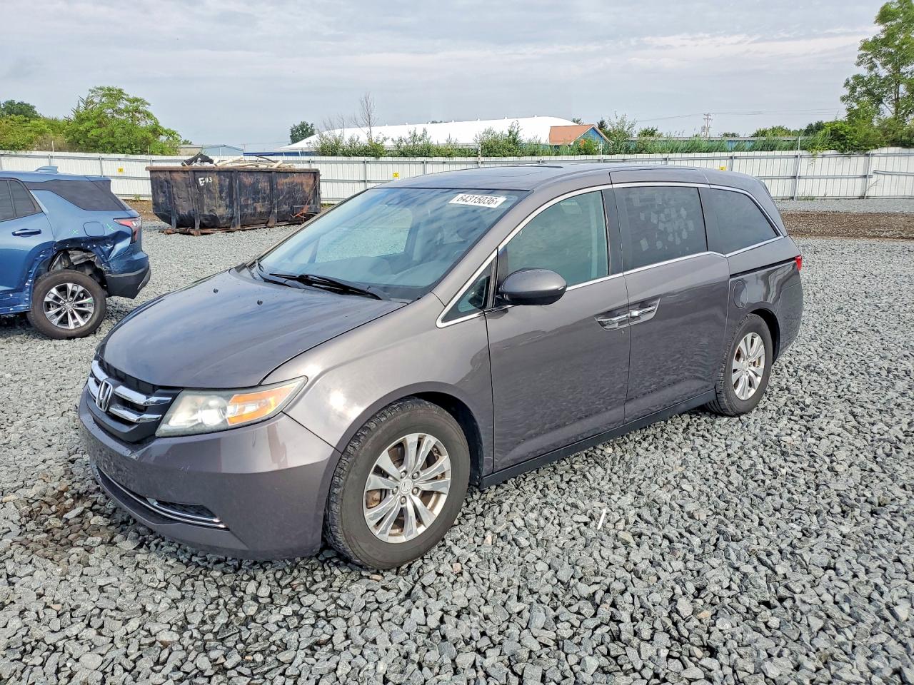 2016 HONDA ODYSSEY EXL