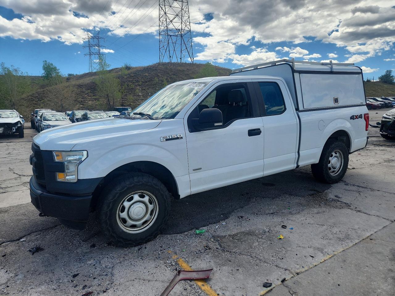 2016 FORD F150 SUPER CAB