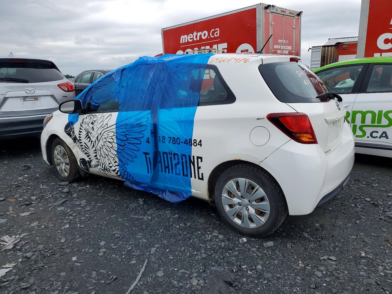 2017 TOYOTA YARIS 3-DOOR L — снимка 2