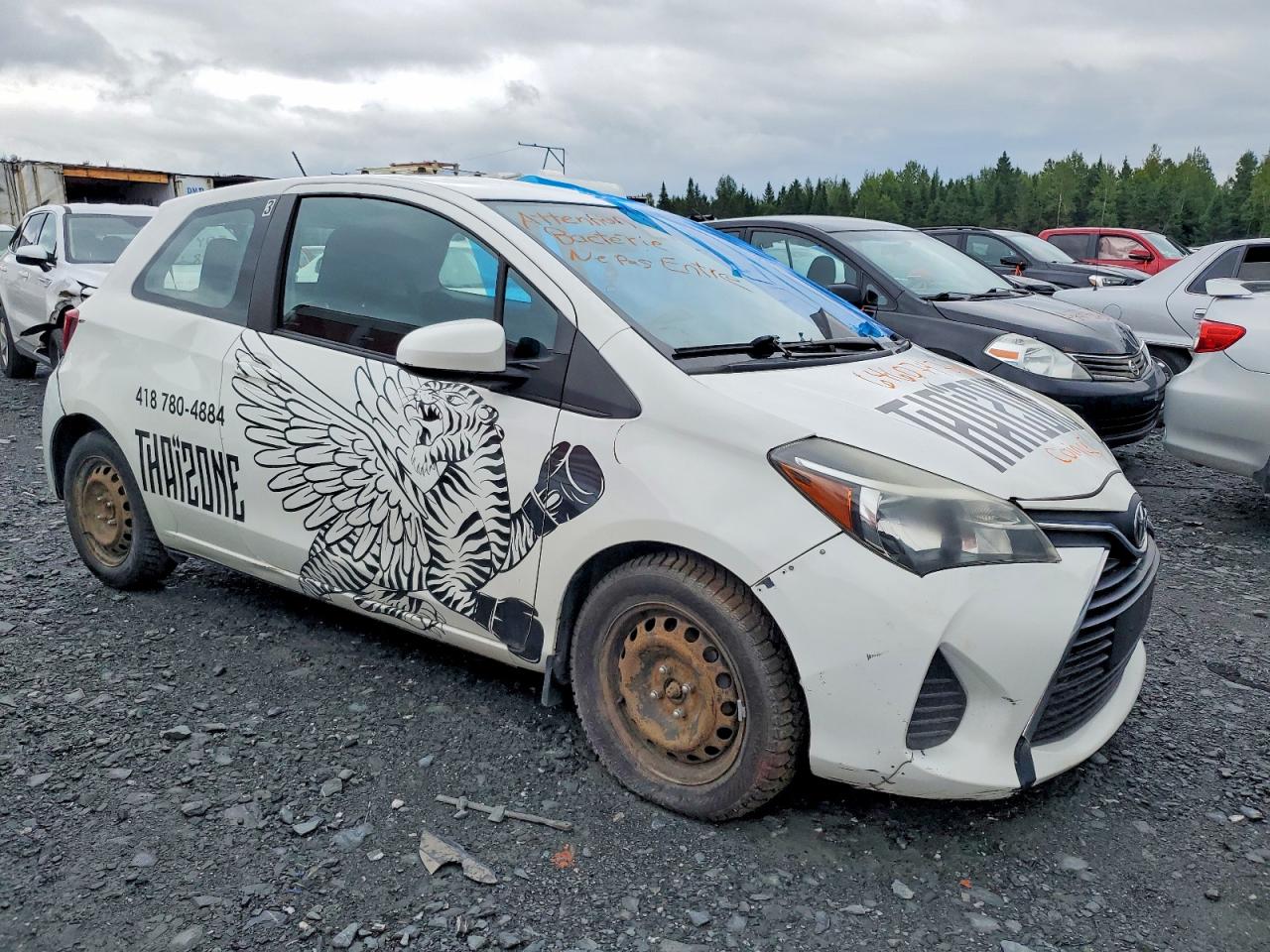 2017 TOYOTA YARIS 3-DOOR L — снимка 4