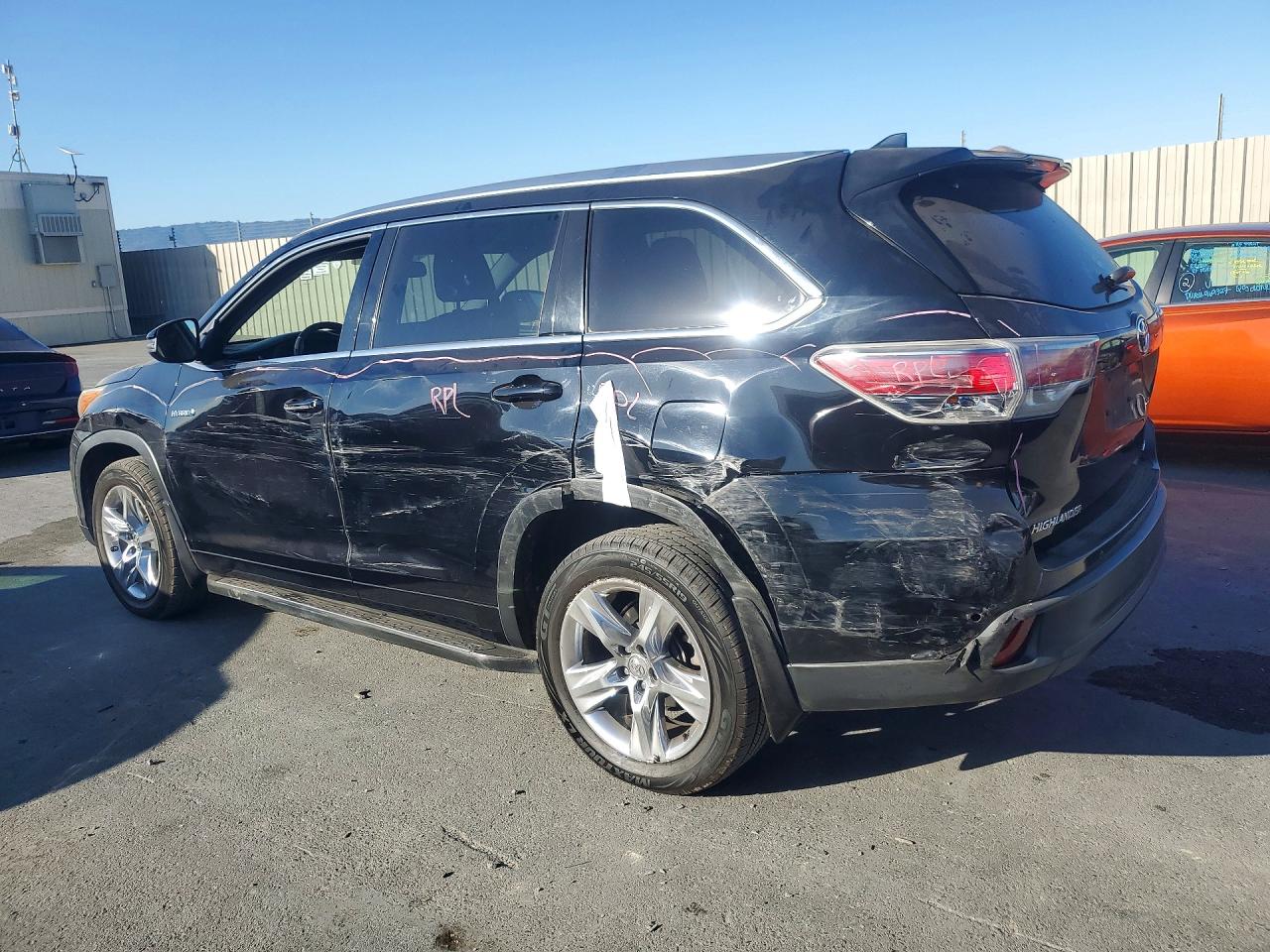 2015 TOYOTA HIGHLANDER HYBRID LIMITED — снимка 2