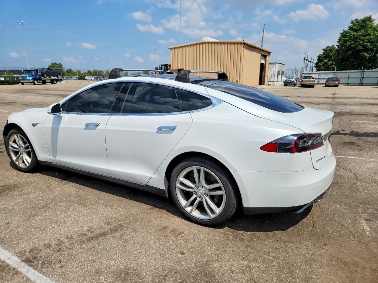 2014 TESLA MODEL S — снимка 2