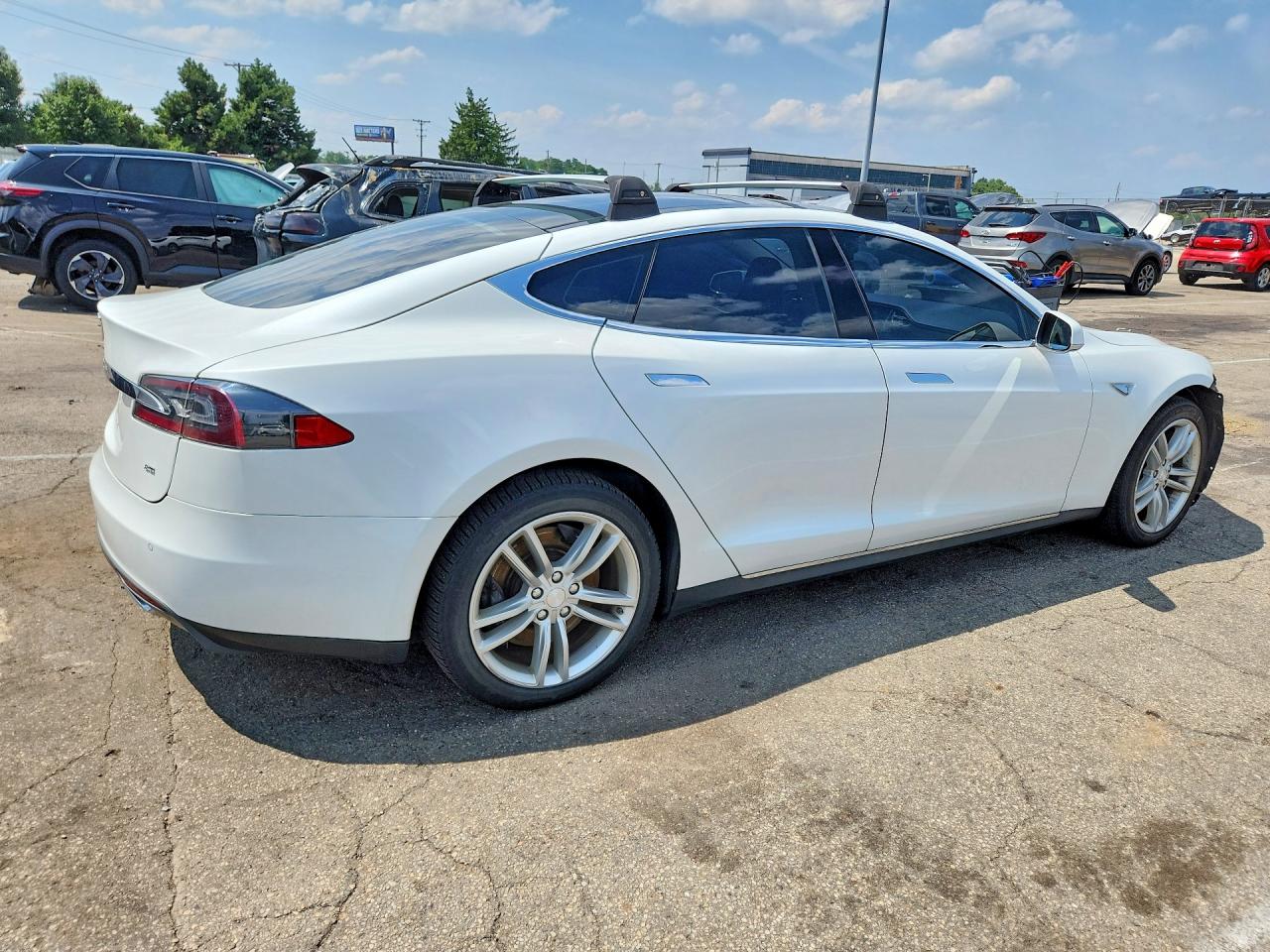 2014 TESLA MODEL S — снимка 3