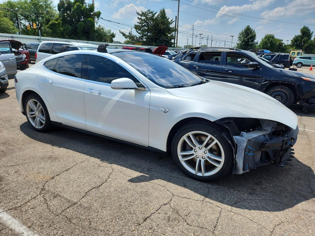 2014 TESLA MODEL S — снимка 4
