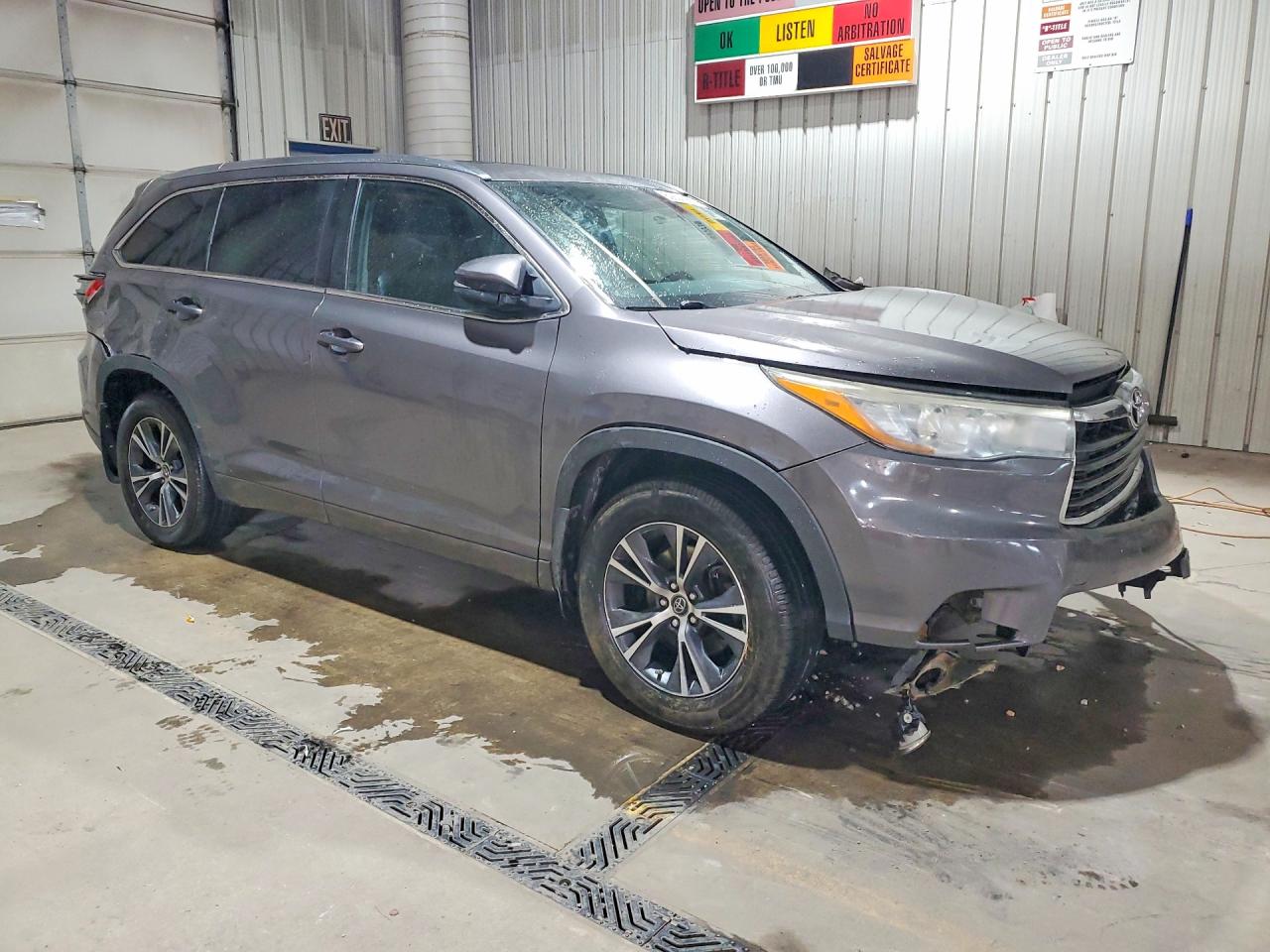 2016 TOYOTA HIGHLANDER XLE — снимка 4