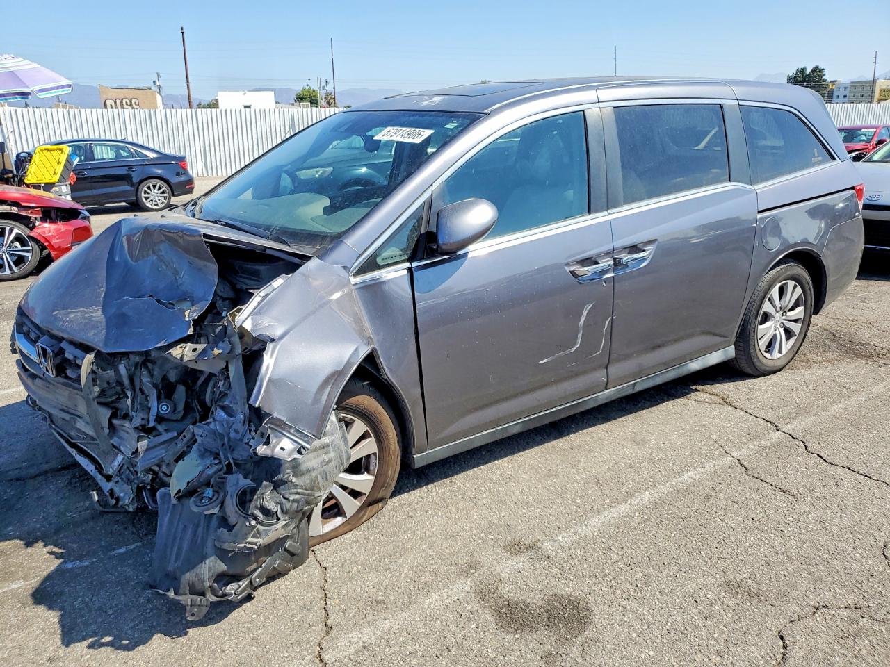 2015 HONDA ODYSSEY EXL