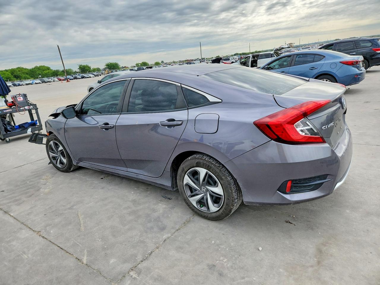2019 HONDA CIVIC LX — снимка 2