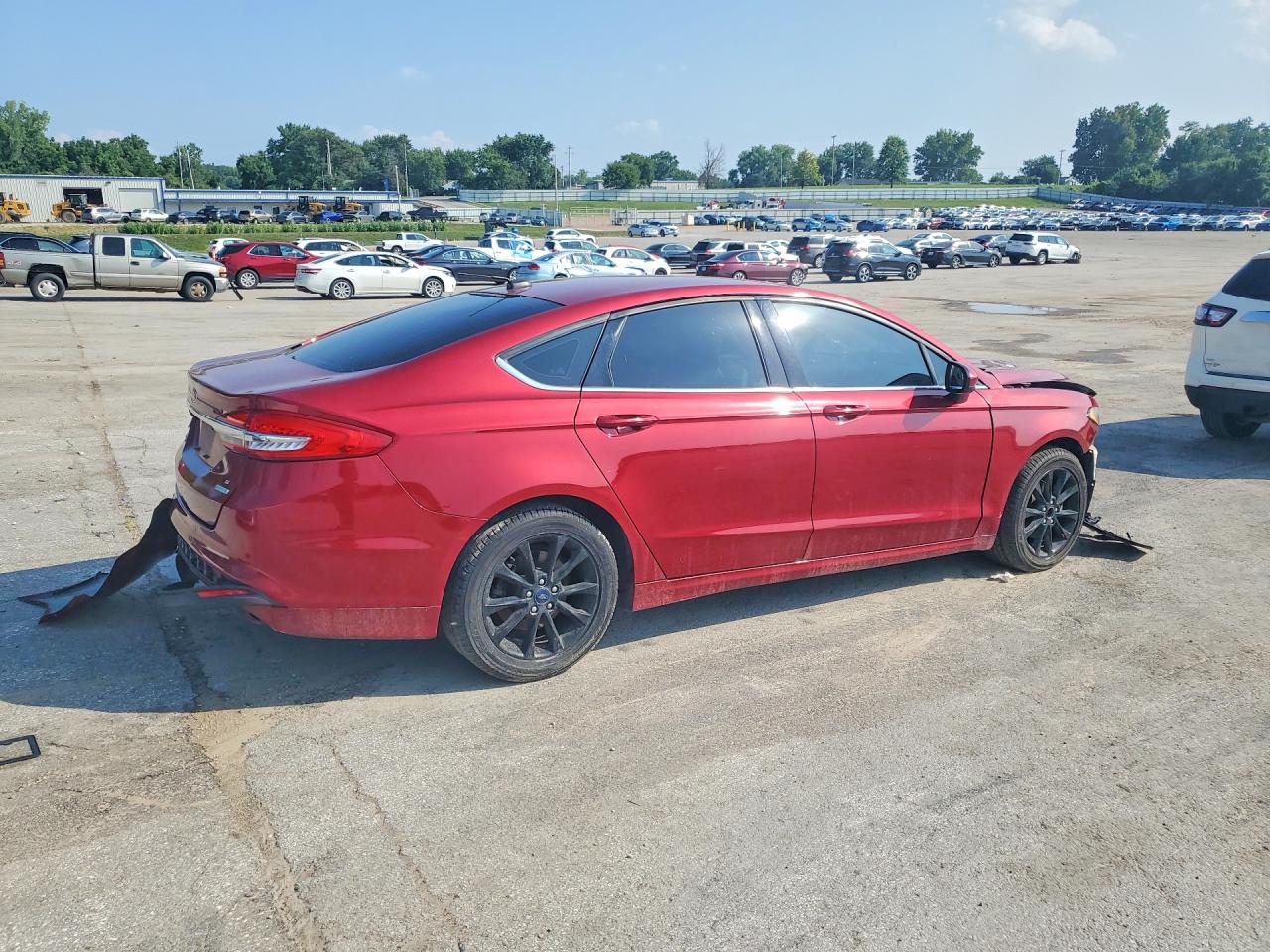 2017 FORD FUSION 4D 2WD — снимка 3