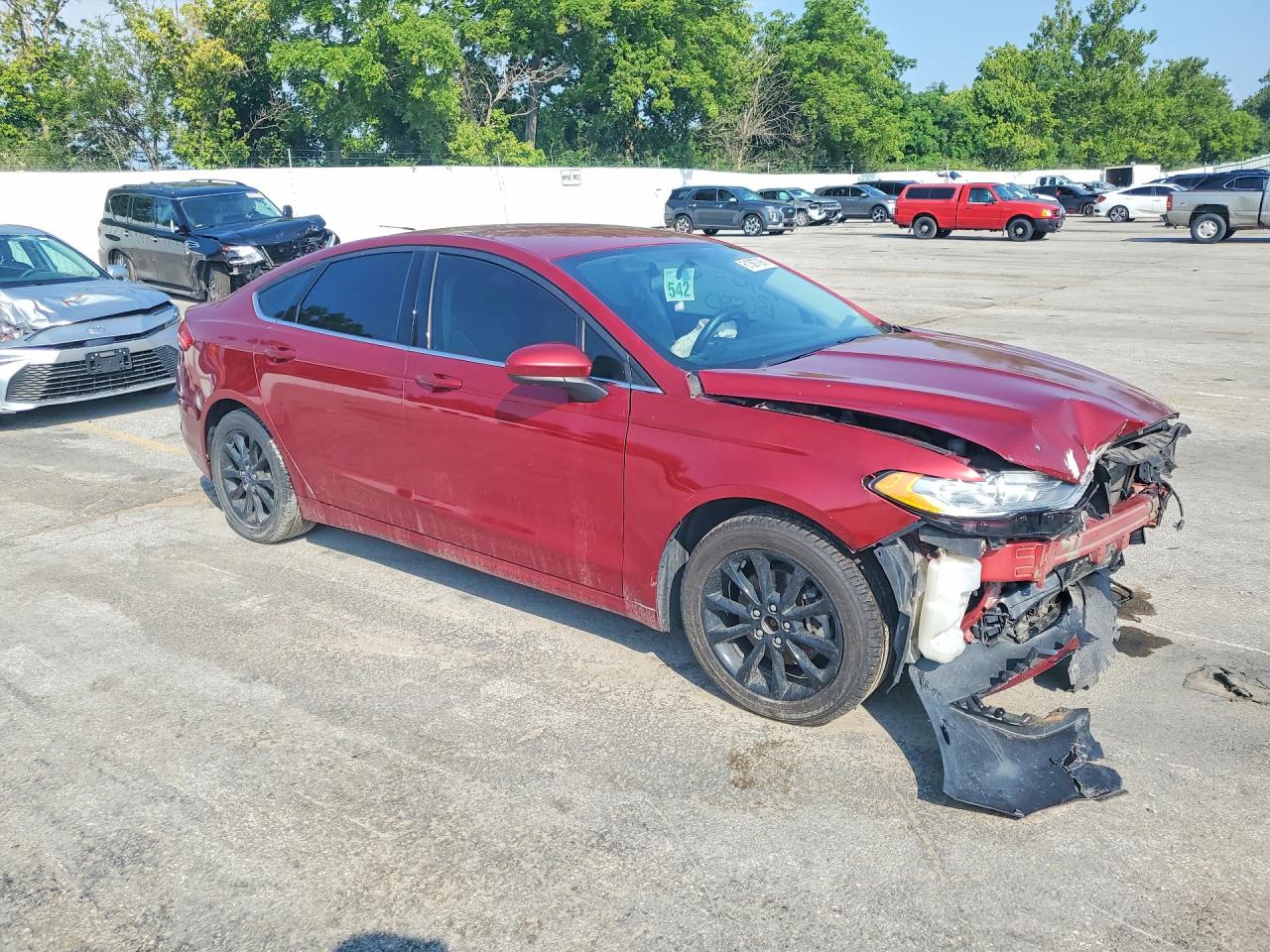 2017 FORD FUSION 4D 2WD — снимка 4