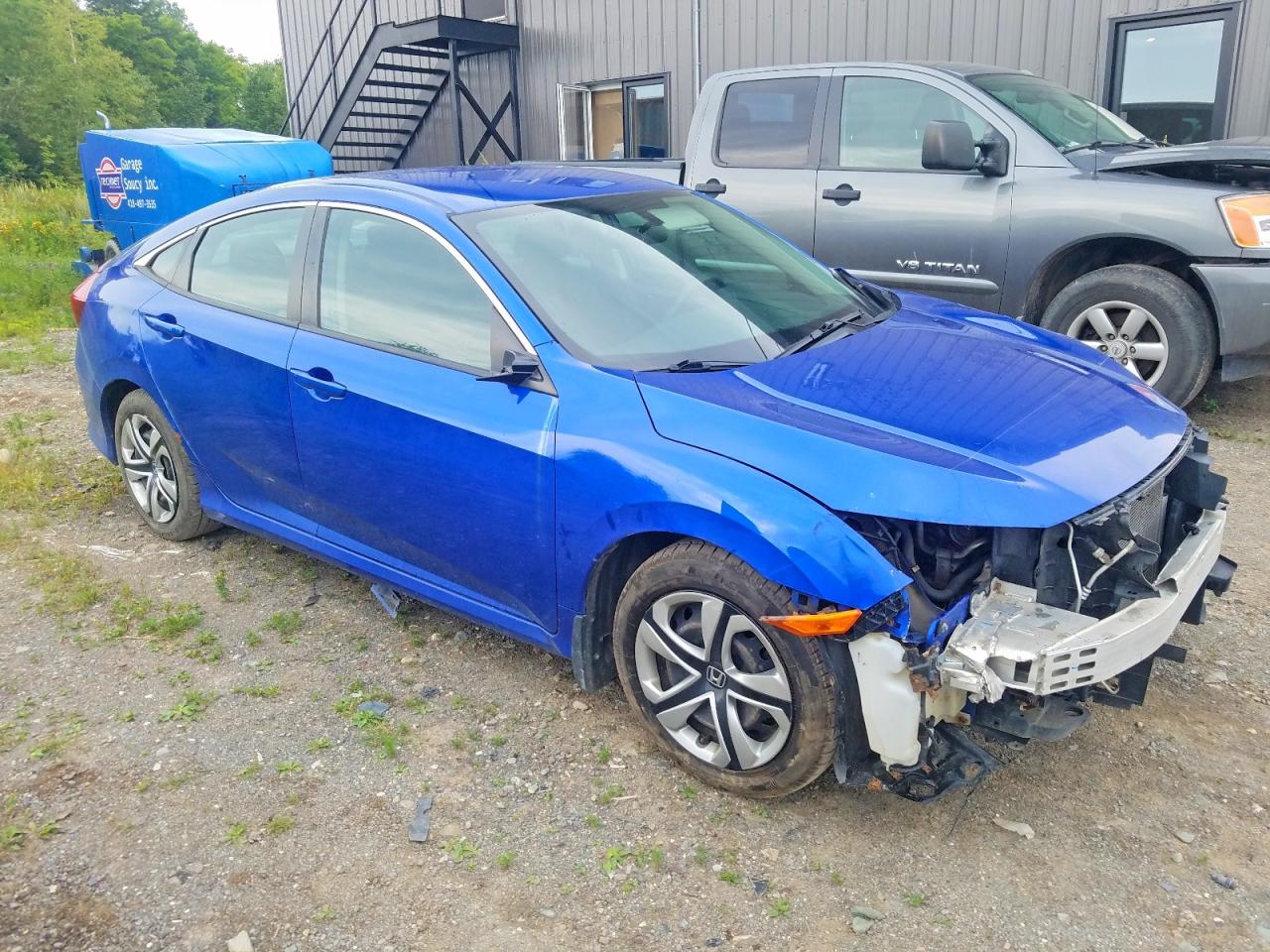 2017 HONDA CIVIC LX — снимка 4