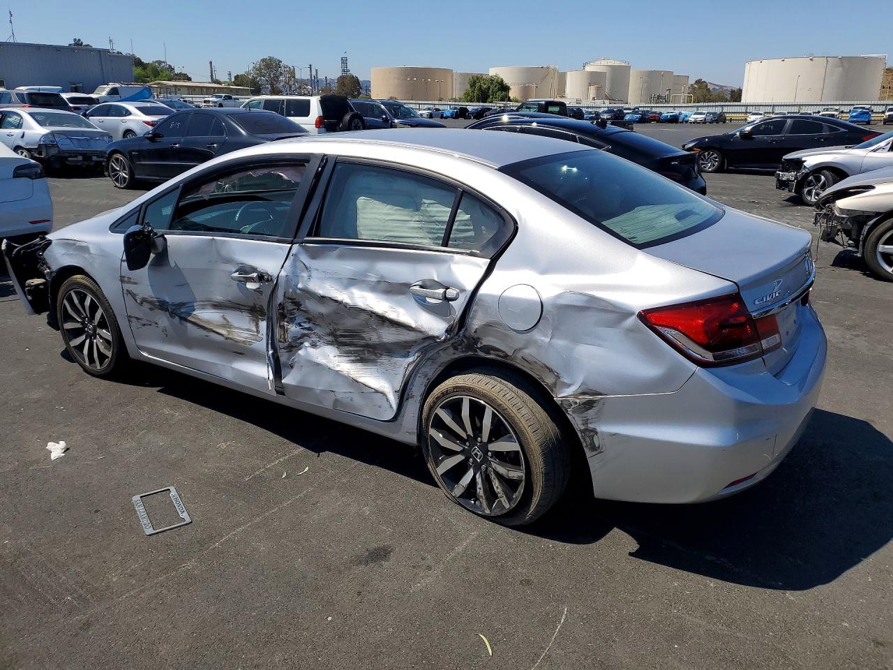 2015 HONDA CIVIC EXL — снимка 2