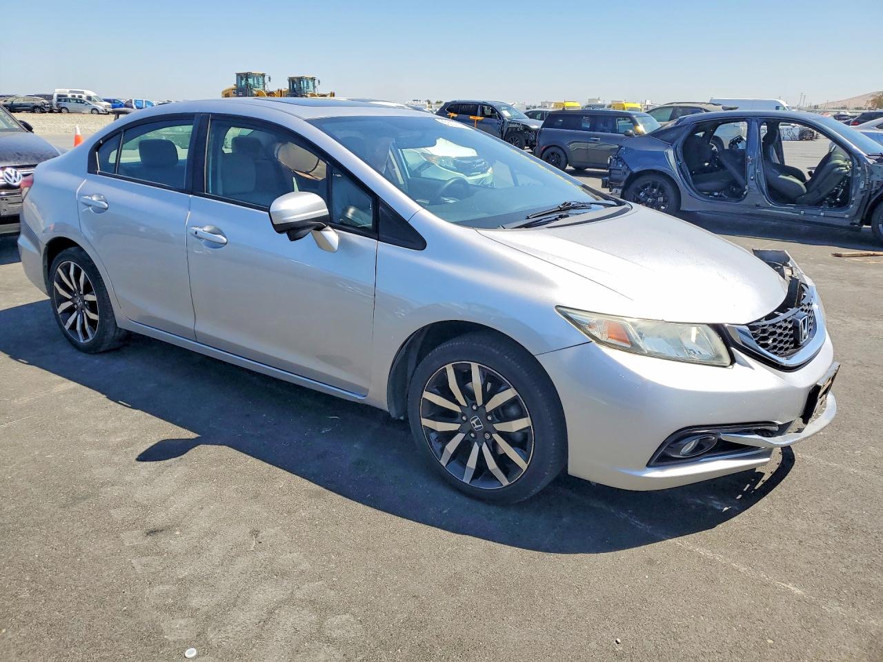 2015 HONDA CIVIC EXL — снимка 4