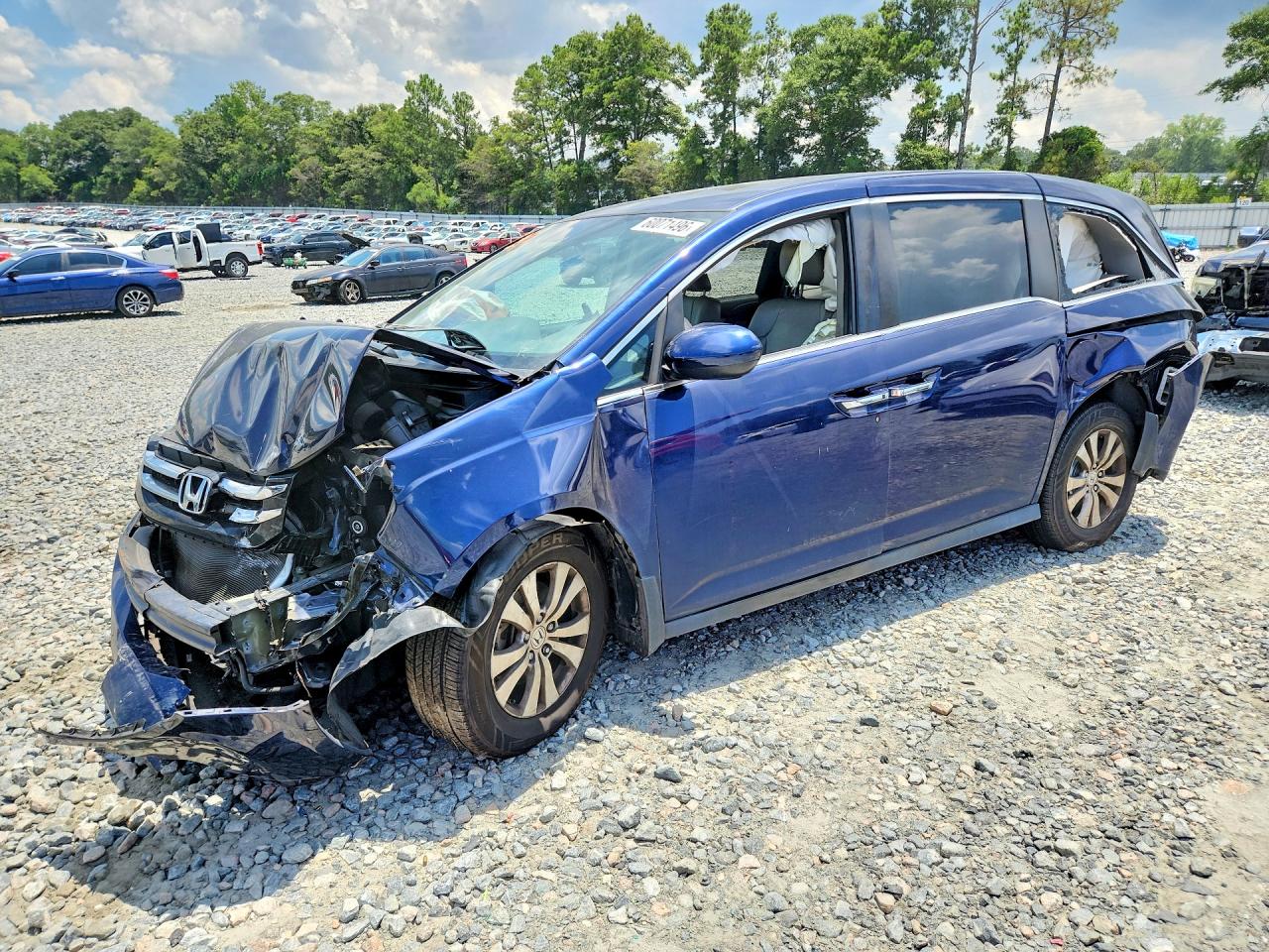 2015 HONDA ODYSSEY EXL
