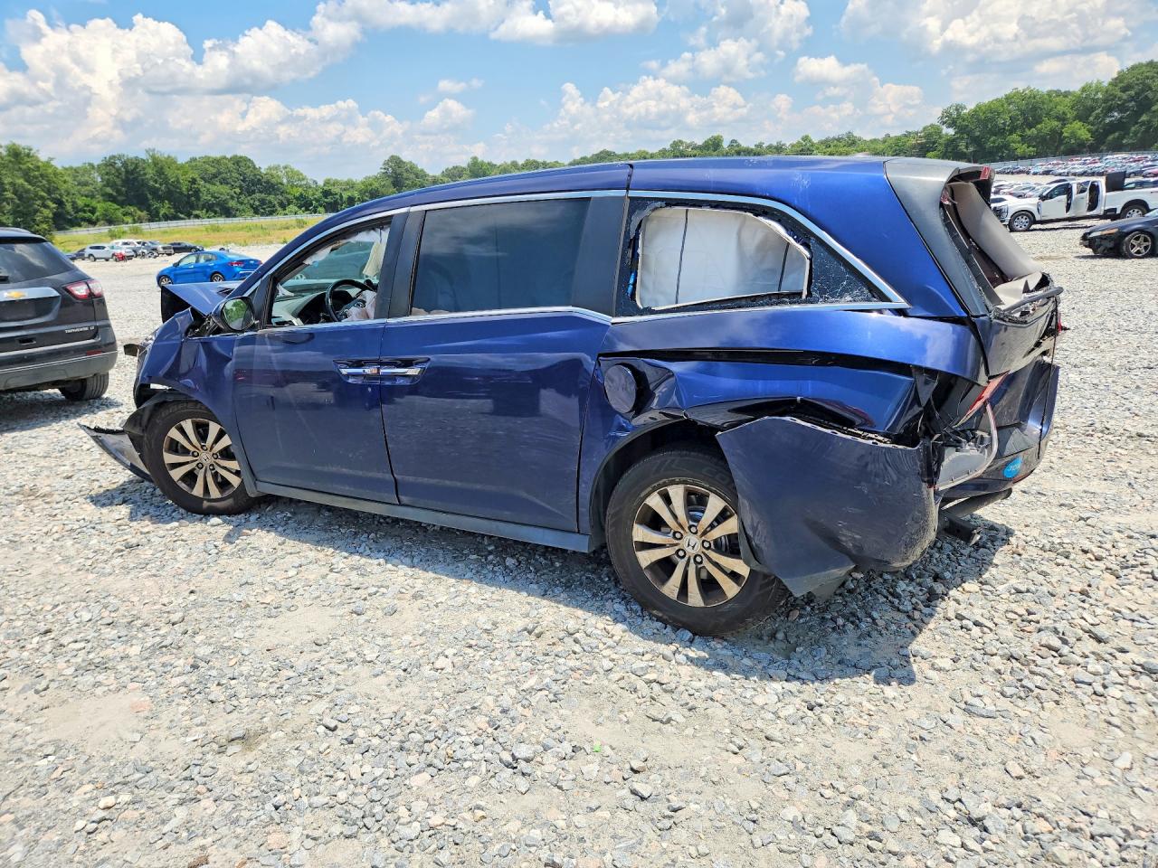 2015 HONDA ODYSSEY EXL — снимка 2