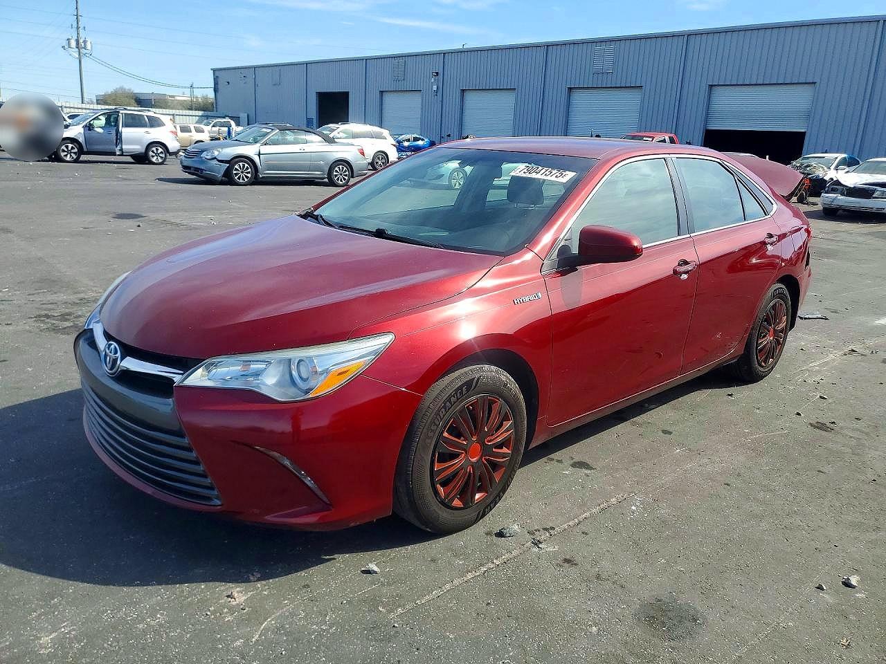 2017 TOYOTA CAMRY HYBRID