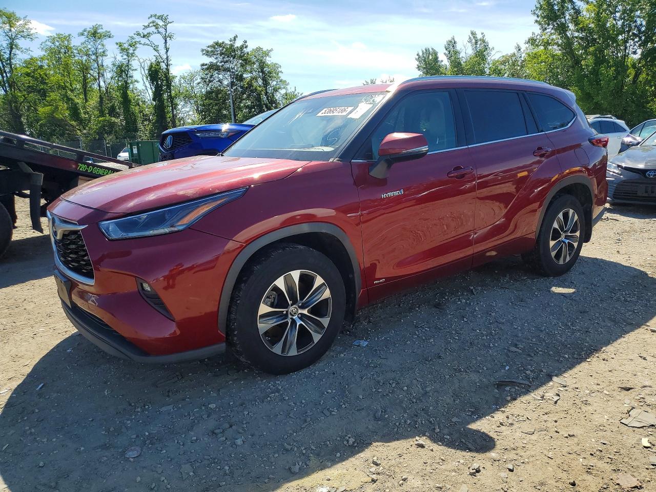 2021 TOYOTA HIGHLANDER HYBRID XLE