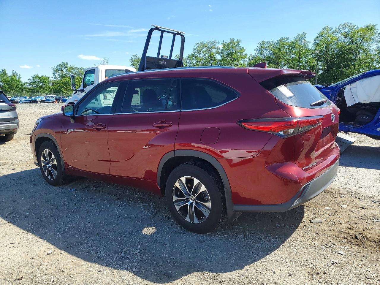 2021 TOYOTA HIGHLANDER HYBRID XLE — снимка 2