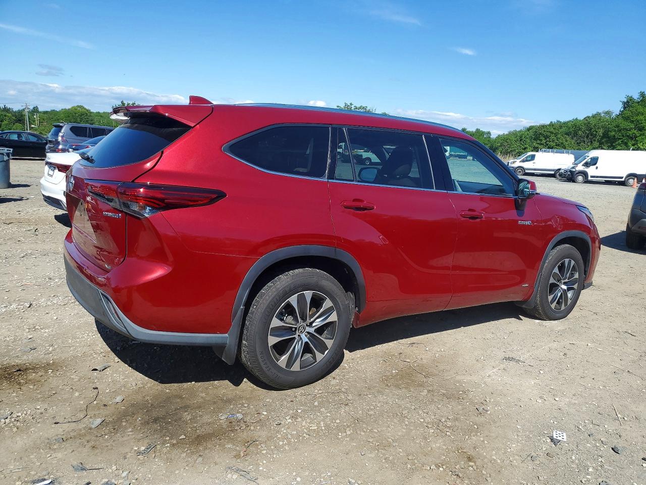 2021 TOYOTA HIGHLANDER HYBRID XLE — снимка 3