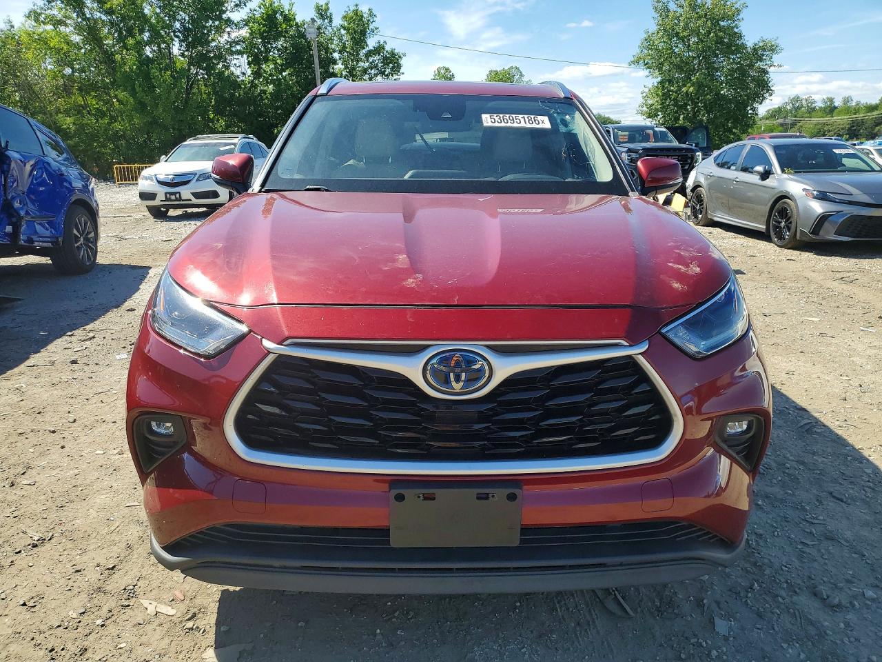 2021 TOYOTA HIGHLANDER HYBRID XLE — снимка 5