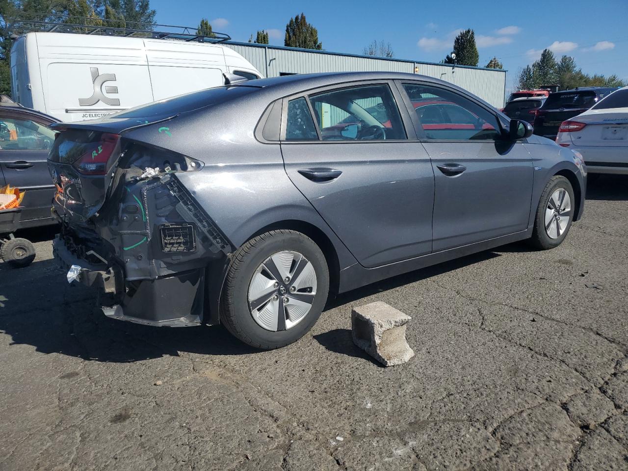 2019 HYUNDAI IONIQ BLUE — снимка 3