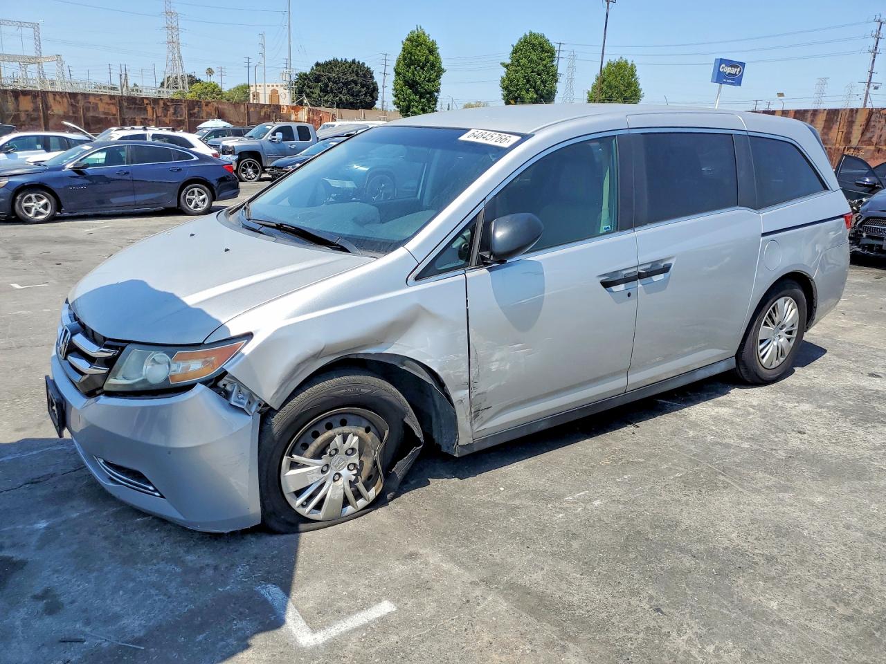 2015 HONDA ODYSSEY LX