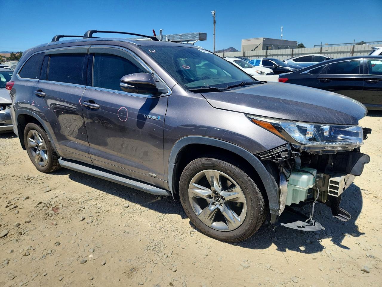 2017 TOYOTA HIGHLANDER HYBRID LIMITED PLATINUM — снимка 4