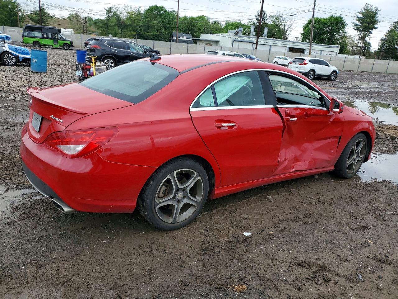 2014 MERCEDES-BENZ CLA 250 4MATIC — снимка 3