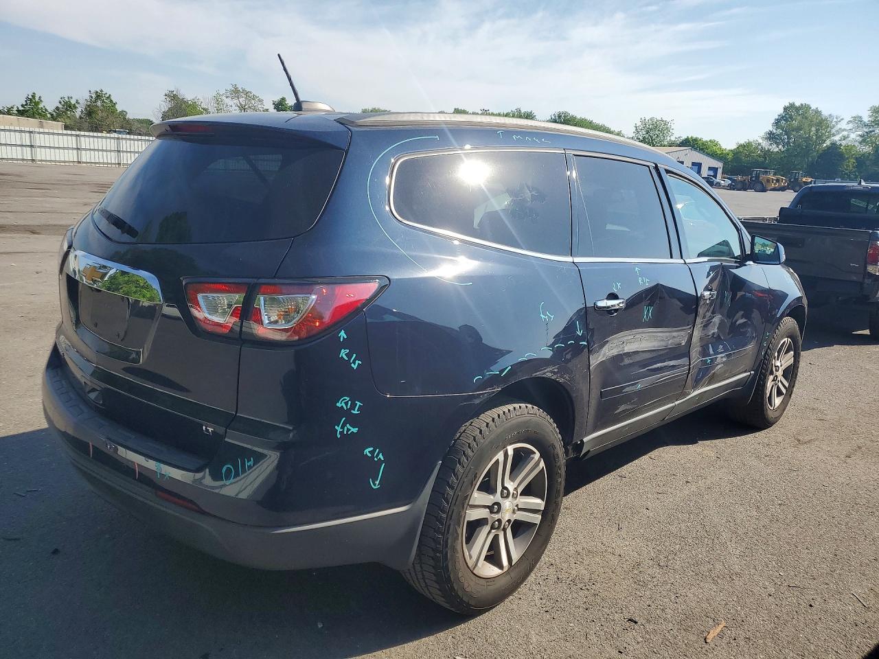 2017 CHEVROLET TRAVERSE LT — снимка 3