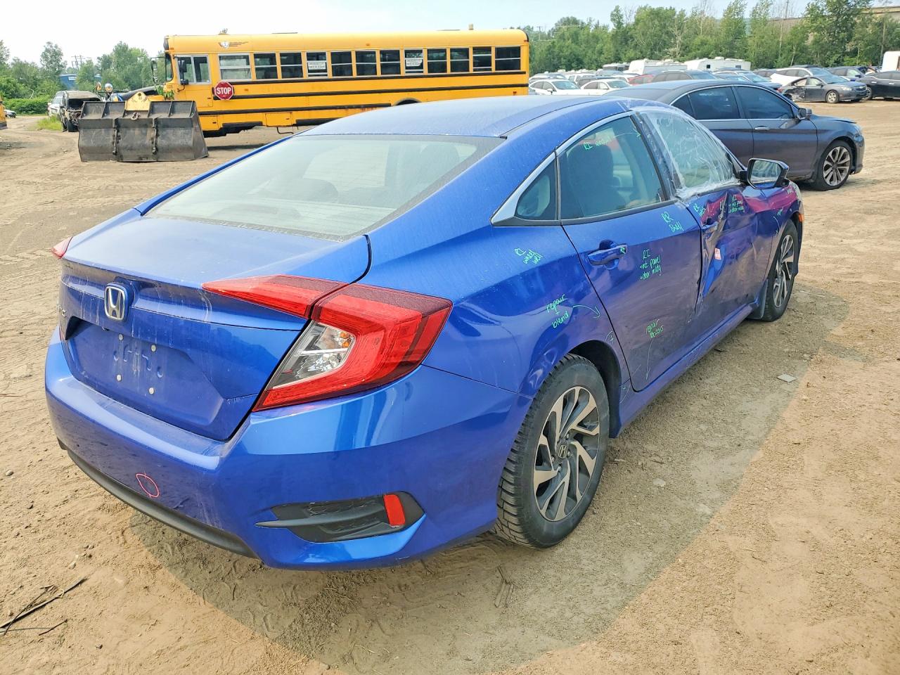 2018 HONDA CIVIC EX — снимка 3