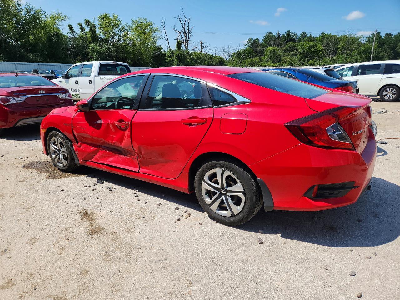 2018 HONDA CIVIC LX — снимка 2