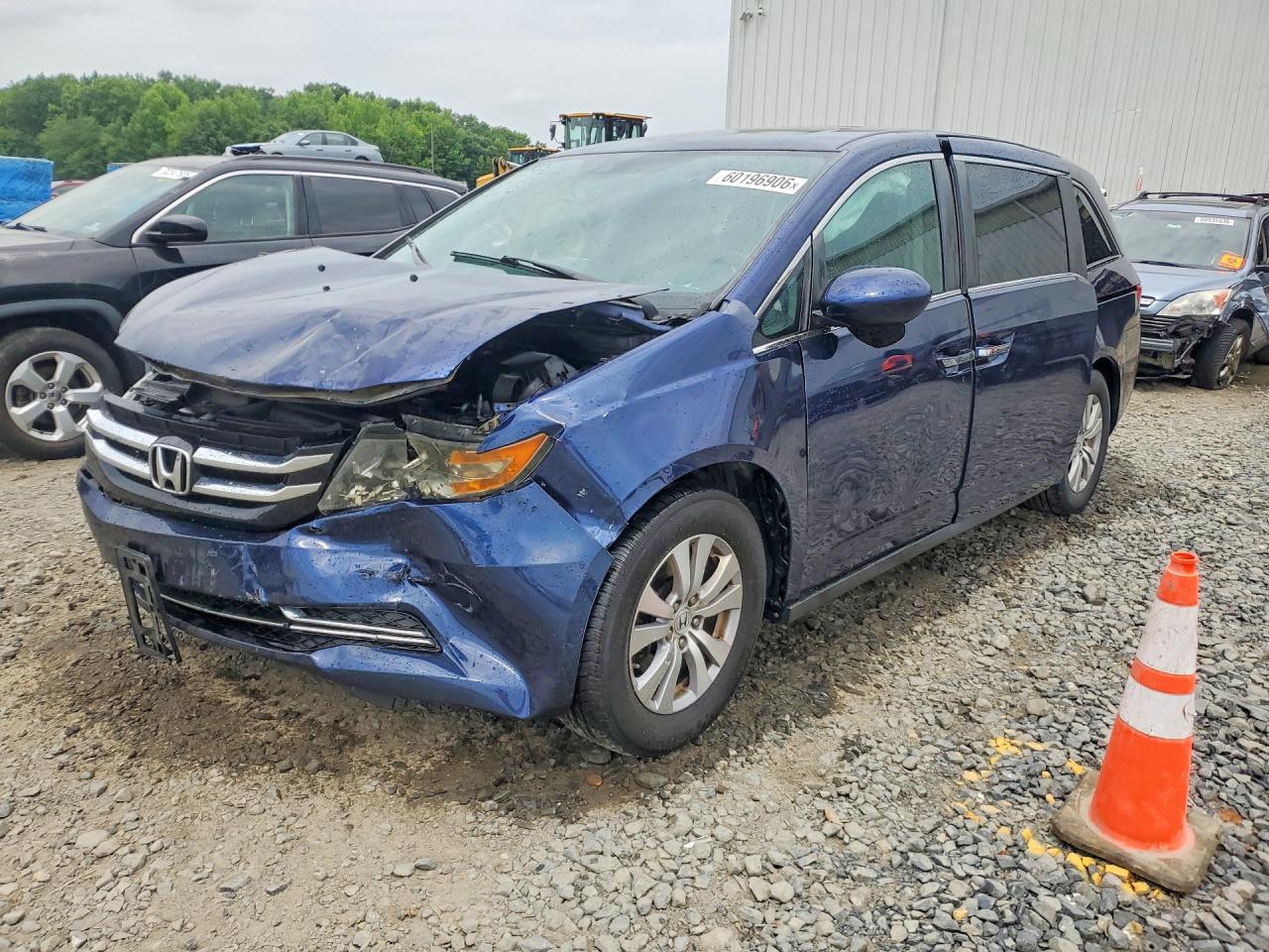 2015 HONDA ODYSSEY EXL