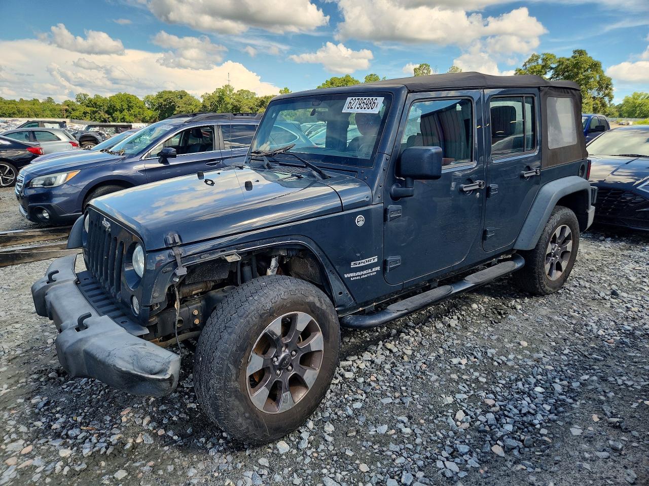 2017 JEEP WRANGLER UNLIMITED SPORT