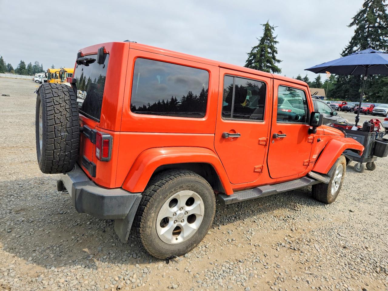 2015 JEEP WRANGLER UNLIMITED SAHARA — снимка 3