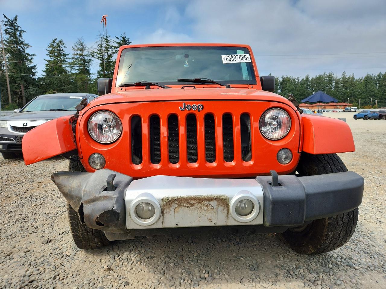 2015 JEEP WRANGLER UNLIMITED SAHARA — снимка 5