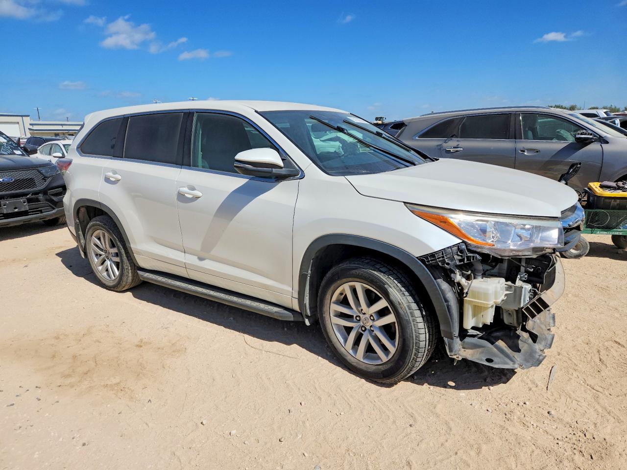2015 TOYOTA HIGHLANDER LE — снимка 4