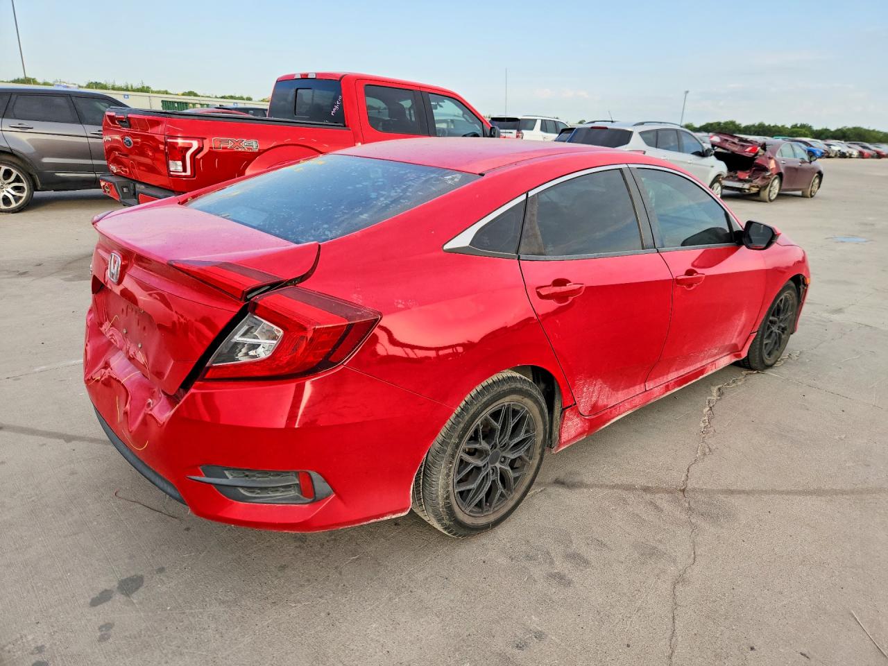 2018 HONDA CIVIC LX — снимка 3