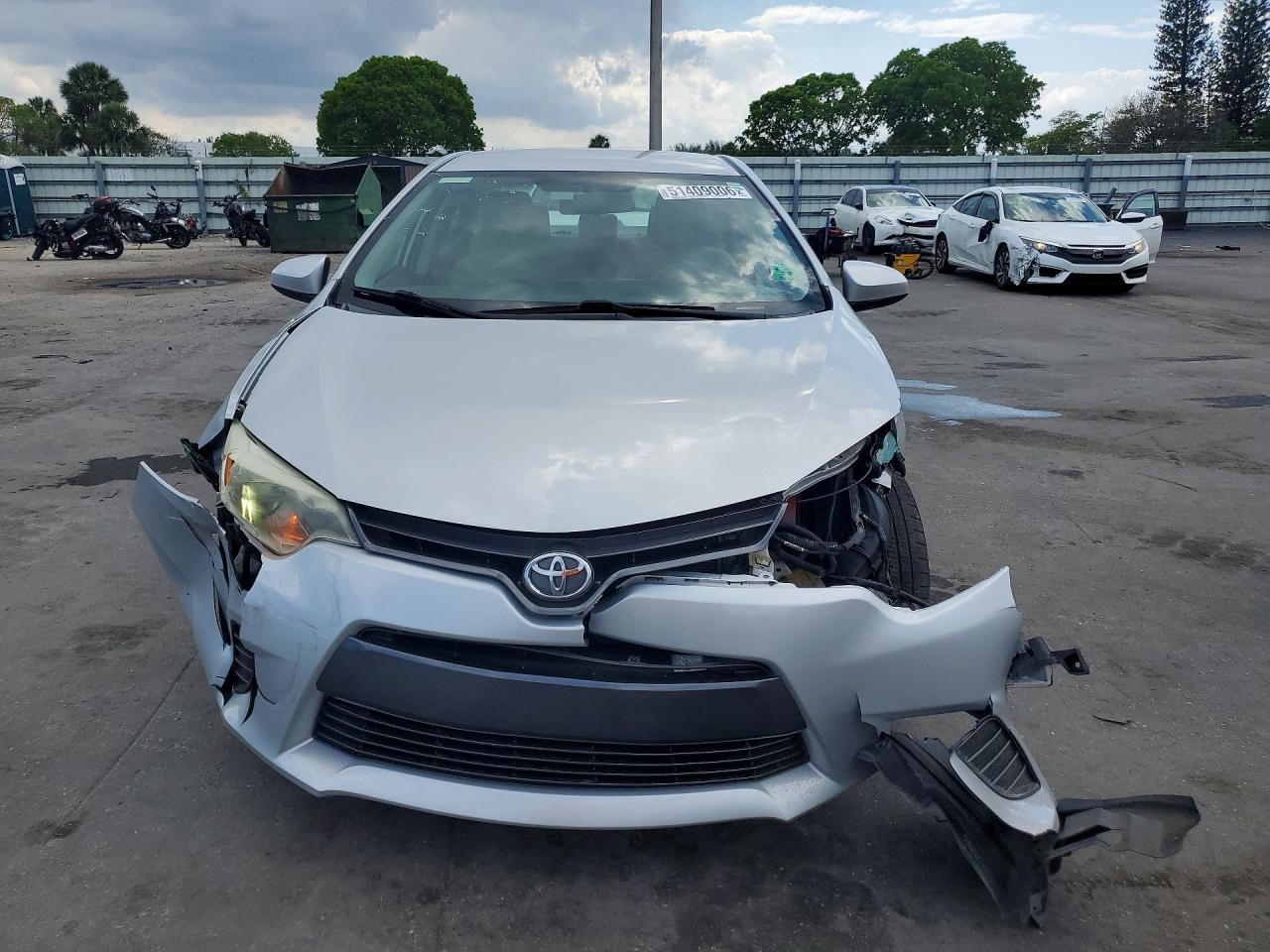 2015 TOYOTA COROLLA LE — снимка 5